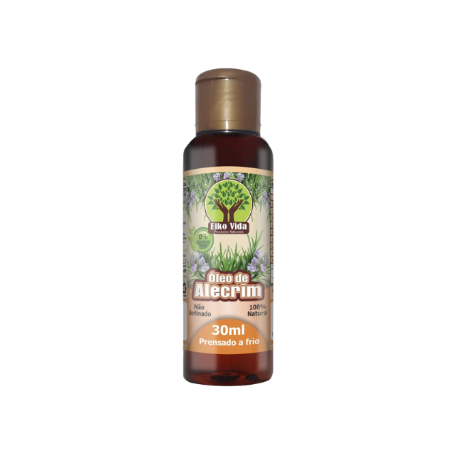 Óleo de Alecrim Extra Virgem 30ml Eiko Vida