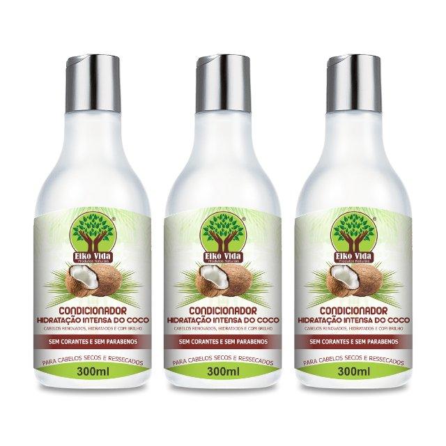 Condicionador Vegano de Coco 300ml Eiko Vida - Eiko Vida