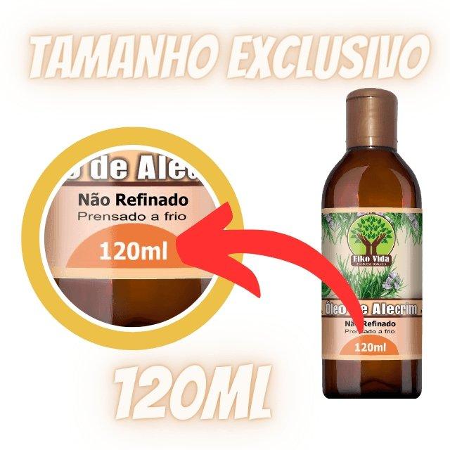 Óleo de Alecrim Extra Virgem 120ml Eiko Vida - Eiko Vida