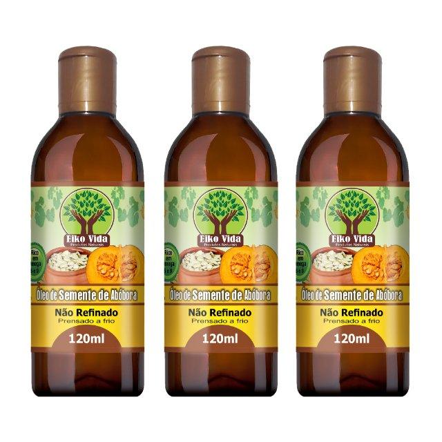 Óleo de Semente de Abóbora Extra Virgem 120ml Eiko Vida - Eiko Vida